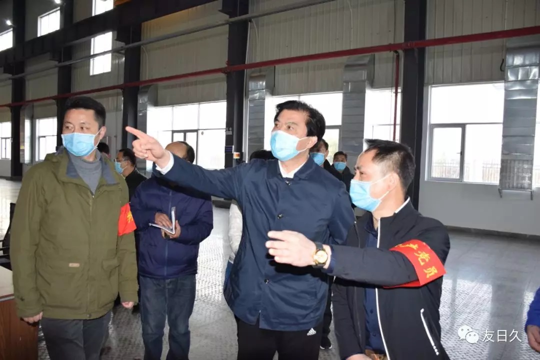 中共安徽省委常委、省委秘书长陶明伦一行莅临安徽友发公司