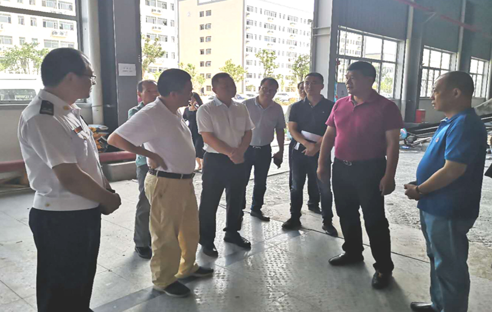 福清市常务副市长一行向导 莅临Z6人生就是博新质料科技工业园调研指导