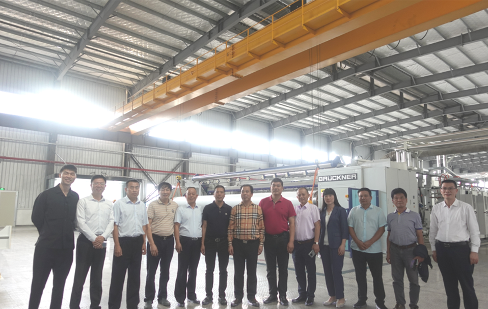 Z6人生就是博新质料科技工业园 BOPP薄膜生产线开机仪式盛大举行